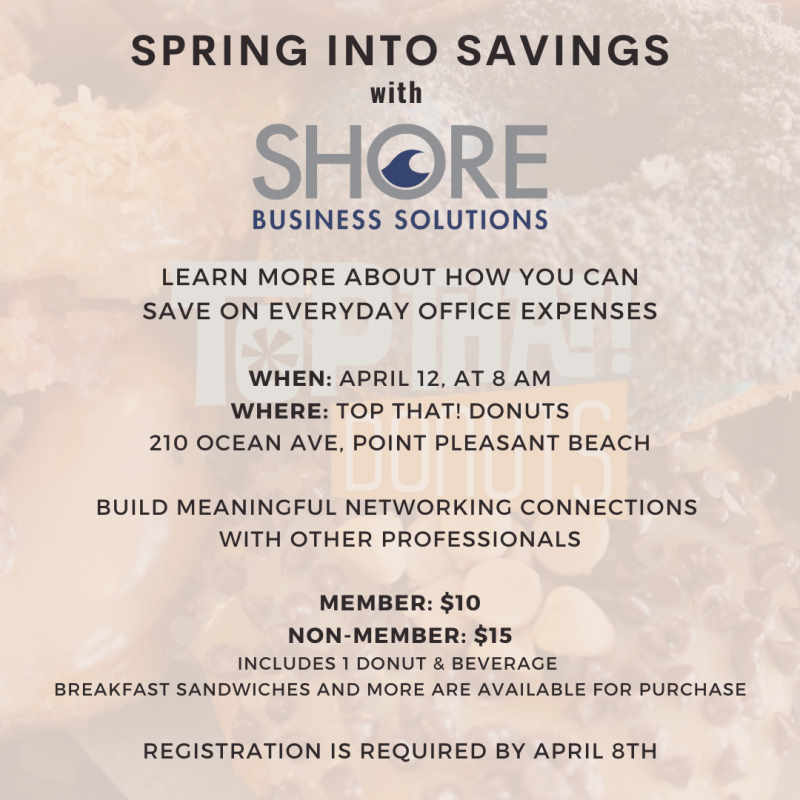 Networking Meeting: Spring into Savings