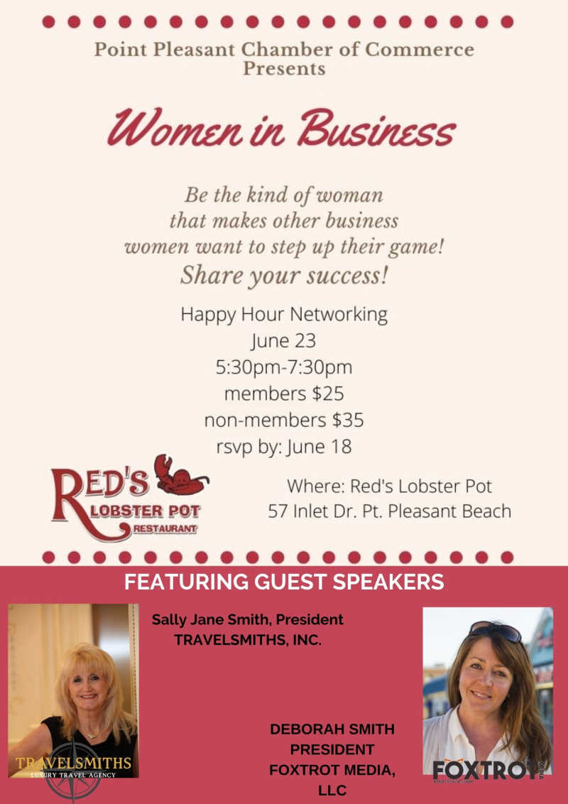 Point Pleasant Chamber of Commerce Networking Meeting: Women In Business