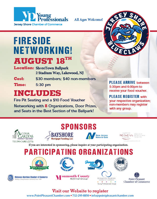 Networking Meeting: Fireside networking August 18, 2022