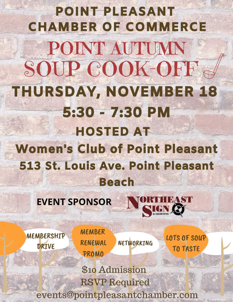 Point Pleasant Chamber Autumn Soup Cook-Off